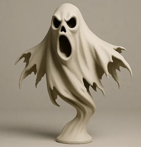 Halloween Statuen (Zum Selbst bemalen)