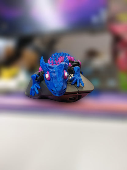 Beweglicher bunter Spielzeug Drache